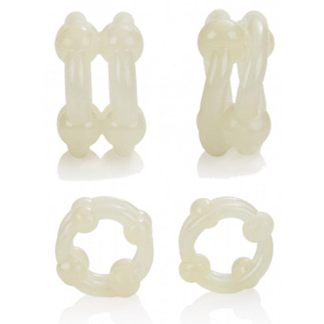 Anello fallico stimola erezione maschile kit cockring per pene ritardante uomo