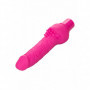 Vibratore in silicone realistico dildo vaginale fallo vibrante stimola clitoride