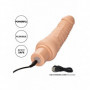 Vibratore in silicone realistico pene finto vibrante dildo fallo vaginale anale