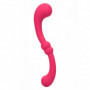 Vibratore doppio piccolo stimolatore vibrante anale vaginale in silicone mini