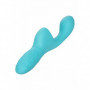 Vibratore vaginale rabbit doppio per punto G clitoride in silicone ricaricabile