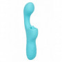 Vibratore vaginale rabbit doppio per punto G clitoride in silicone ricaricabile