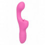 Vibratore rabbit in silicone ricaricabile doppio vaginale per punto G clitoride