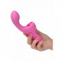 Vibratore rabbit in silicone ricaricabile doppio vaginale per punto G clitoride