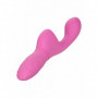 Vibratore rabbit in silicone ricaricabile doppio vaginale per punto G clitoride