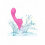 Vibratore rabbit in silicone ricaricabile doppio vaginale per punto G clitoride