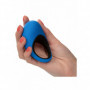 Anello fallico vibrante in silicone stimolatore clitoride cock ring ricaricabile