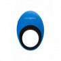 Anello fallico vibrante in silicone stimolatore clitoride cock ring ricaricabile