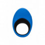 Anello fallico vibrante in silicone stimolatore clitoride cock ring ricaricabile
