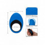 Anello fallico vibrante in silicone stimolatore clitoride cock ring ricaricabile