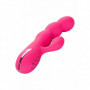 Vibratore vaginale succhia clitoride dildo a sfere fallo vibrante in silicone