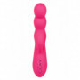 Vibratore vaginale succhia clitoride dildo a sfere fallo vibrante in silicone