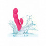 Vibratore vaginale succhia clitoride dildo a sfere fallo vibrante in silicone