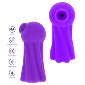 Vibratore succhia clitoride piccolo stimolatore vibrante vaginale in silicone