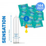 preservativi in lattice profilattici pasante lubrificati aromatizzati 144 condom