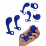 Plug anale in silicone kit dilatatore butt indossabile mini maxi dildo liscio