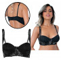 reggiseno push un intimo ragazza sexy lingerie erotica donna con pizzo nero hot