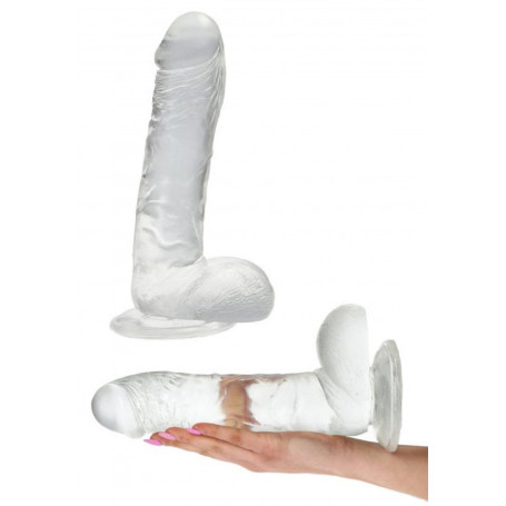 Fallo maxi realistico dildo grande vaginale anale BIG pene finto con ventosa XXL