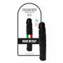 Fallo realistico piccolo con ventosa pene finto vaginale anale mini dildo black