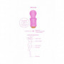 Mini massaggiatore vibrante wand vaginale piccolo vibratore anale in silicone