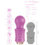 Mini massaggiatore vibrante wand vaginale piccolo vibratore anale in silicone