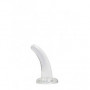 Dildo piccolo con ventosa fallo liscio vaginale mini pene finto anale plug butt