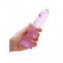 Fallo piccolo con ventosa dildo liscio vaginale anale mini dilatatore pene finto
