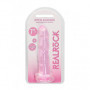 Fallo piccolo con ventosa dildo liscio vaginale anale mini dilatatore pene finto