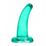 Fallo piccolo liscio anal dildo mini vaginale indossabile pene finto con ventosa