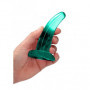 Fallo piccolo liscio anal dildo mini vaginale indossabile pene finto con ventosa