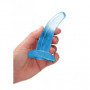 Fallo piccolo vaginale dildo mini con ventosa pene finto liscio indossabile anal