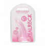 Dildo liscio piccolo con ventosa fallo vaginale anal mini pene finto indossabile