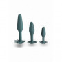 Plug anale kit butt mini maxi dildo liscio in silicone set dilatatore morbido