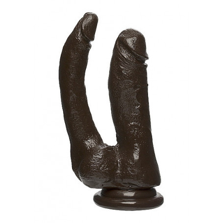 Fallo realistico doppio dildo vaginale pene finto anale piccolo indossabile sex