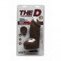 Dildo vaginale anale grosso con ventosa dual density Fat D + Balls FIRMSKYN - 8"