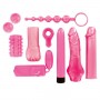 kit sex toy per la coppia pleasure pink extreme