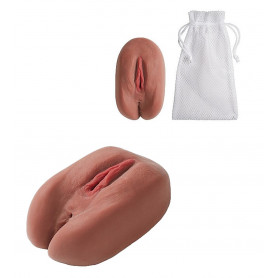 Masturbatore doppio maschile ano finto vagina realistica pussy ass toys per pene