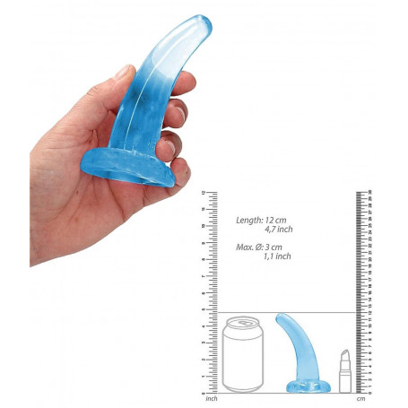 Fallo piccolo vaginale dildo mini con ventosa pene finto liscio indossabile anal