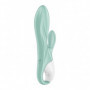 Vibratore gonfiabile rabbit in silicone vaginale stimolatore clitoride Air Bunny