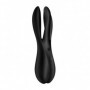 Vibratore triplo in silicone dildo vibrante rabbit vagina clitoride Threesome 2