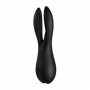 Vibratore triplo in silicone dildo vibrante rabbit vagina clitoride Threesome 2