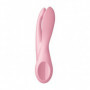 Vibratore in silicone triplo dildo vibrante rabbit vagina clitoride Threesome 1