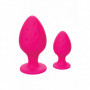 Plug anal in silicone kit mini maxi butt dilatatore indossabile set dildo liscio