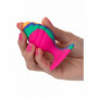 Plug anal in silicone dildo fallo liscio dilatatore indossabile butt con ventosa