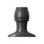 Butt plug cavo dilatatore anale in silicone mini dildo indossabile liscio black