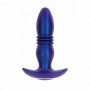 Vibratore anale in silicone butt plug dilatatore vibrante dildo indossabile sex