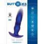 Vibratore anale in silicone butt plug dilatatore vibrante dildo indossabile sex