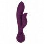 Vibratore rabbit dildo doppio vibrante liscio vaginale clitoride in silicone sex