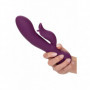 Vibratore rabbit dildo doppio vibrante liscio vaginale clitoride in silicone sex