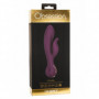 Vibratore rabbit in silicone dildo doppio liscio vaginale clitoride vibrante sex